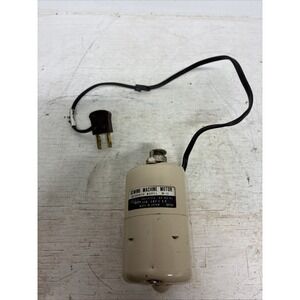 Vintage Matsushita Electric Sewing Machine Motor Model SC-L1  (115V, 80W) Works